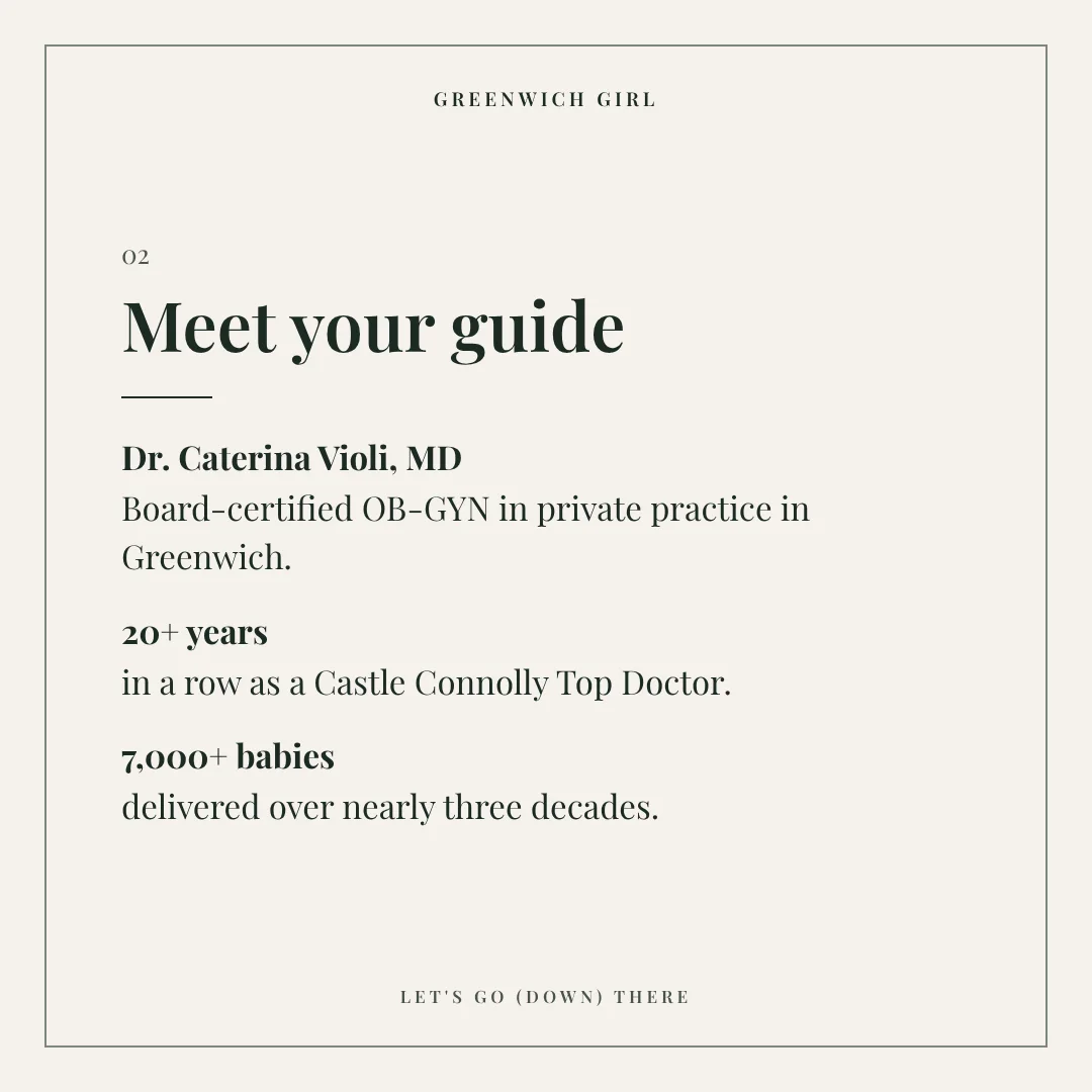 Let's Go (Down) There: A Real Conversation About Vaginal Health With Dr. Caterina Violi